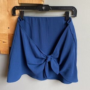 Living Doll Navy Skirt